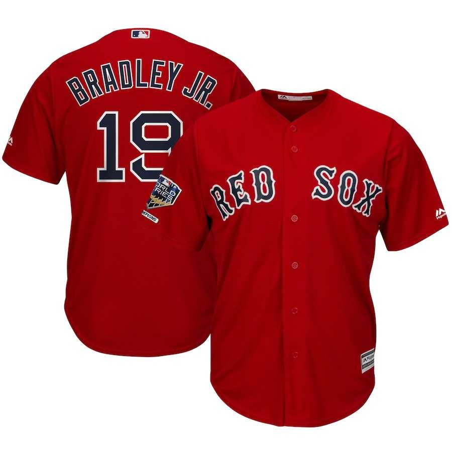 Red Sox 19 Jackie Bradley Jr. Scarlet 2018 World Series Champions Alternate Cool Base Player Jersey Dzhi,We sell and wholesale Red Sox 19 Jackie Bradley Jr. Scarlet 2018 World Series Champions Alternate Cool Base Player Jersey Dzhi on line form chian!